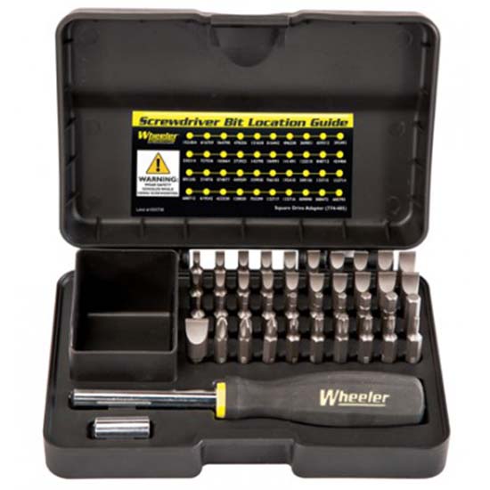 WHEELER PRO GUNSMITHING SCREWDRIVER SET  43PC - Gun Cleaning